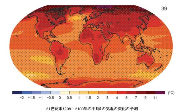 気象庁の21世紀末の気温変化予測.jpg